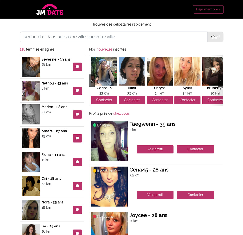 JM Date recherche coquine