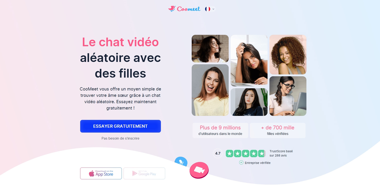 CooMeet site de rencontre par vidéo cam
