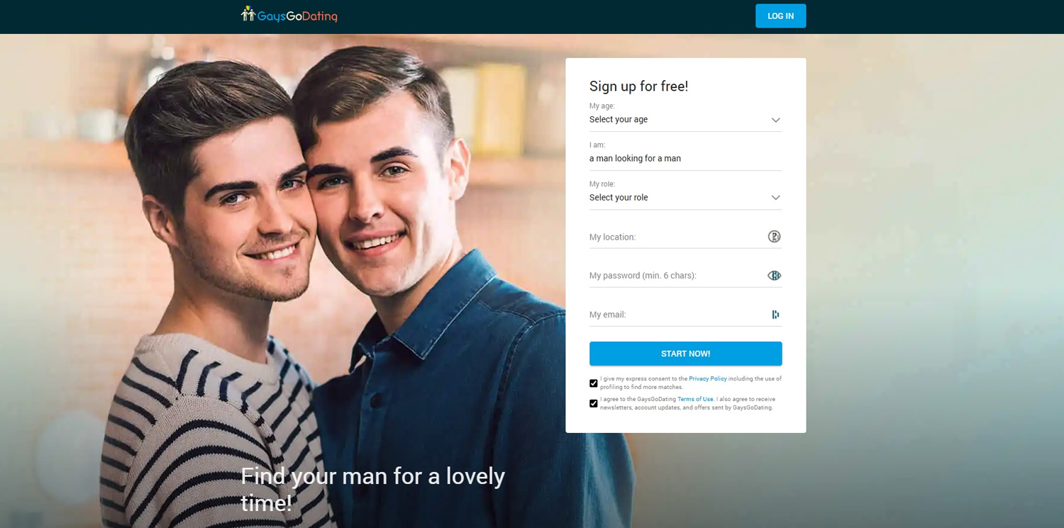 Site de rencontre gay GaysGoDating