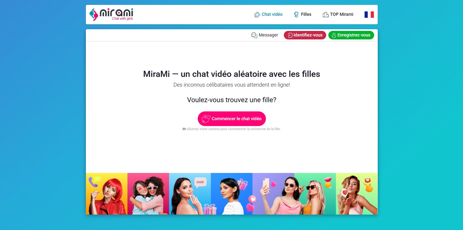 Mirami Chat cam avec chat aléatoire
